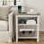 Plateau brun clair / structure blanche est en rupture de stock