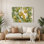 Légumes, art mural vert Luffa Luffa