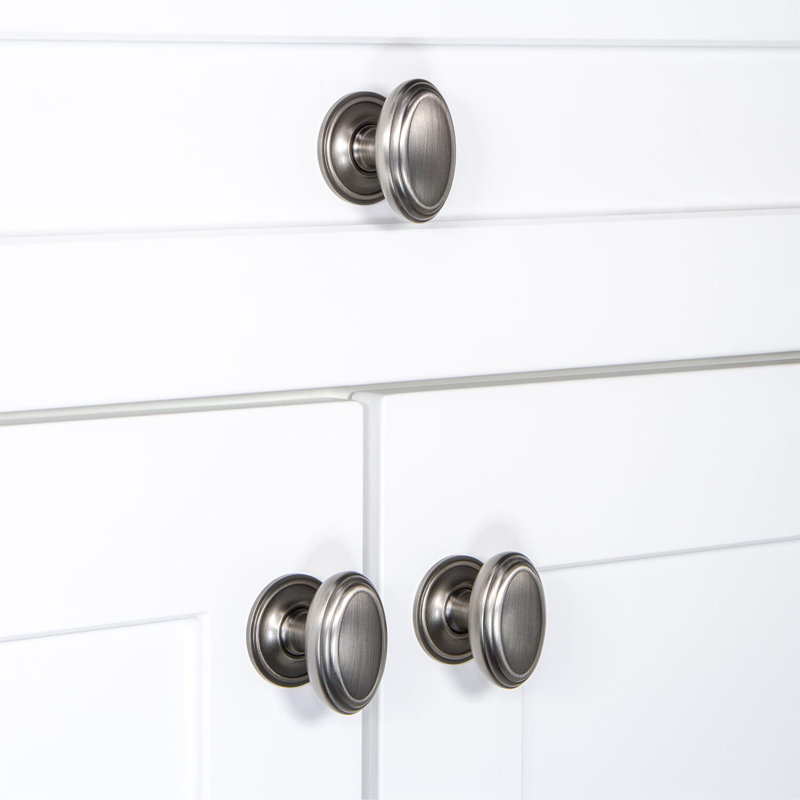 Anneau Cabinet Knob, Antique Pewter