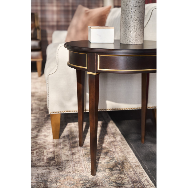 Matteo End Table, Café Mocha