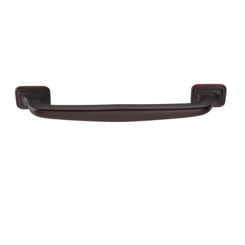 Grayson 5" Center to Center Satin Copper Arch Drawer Pull, Satin Copper