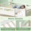 Lit plateforme double en bois pour enfants Elara avec barrières de sécurité et design discret-134707174-134707176