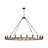Shelbea 24 - Light Wagon Wheel Chandelier
