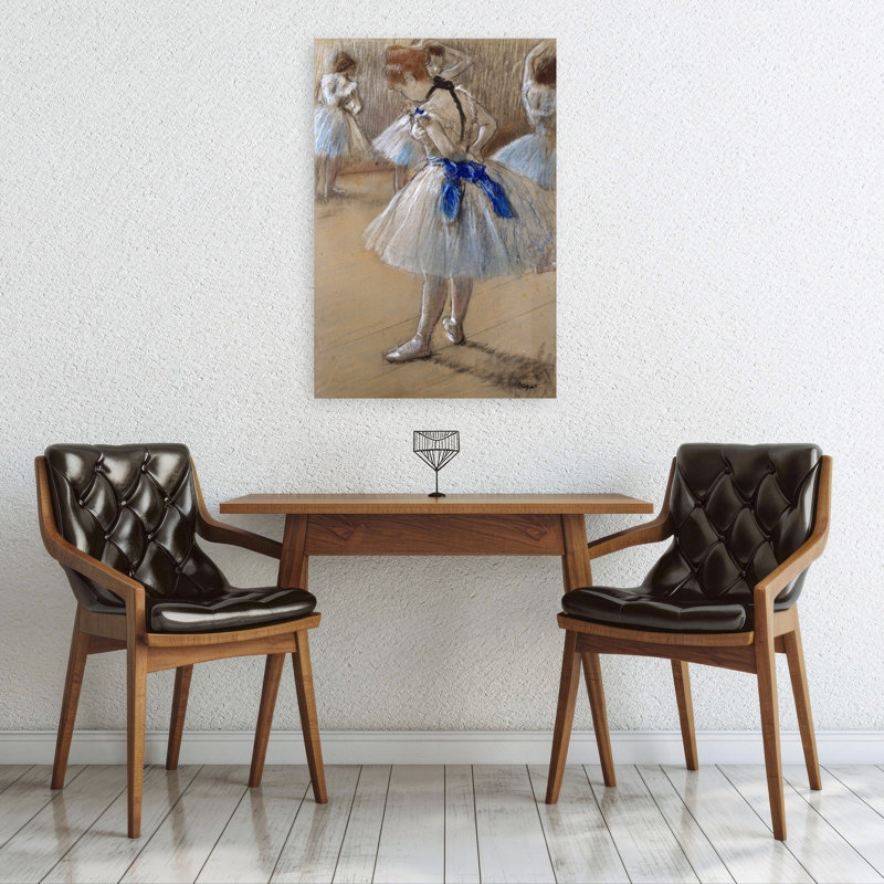 «A Study Of A Dancer», impression d'art mural classique traditionnel contemporain, H 48 po x l 32 po