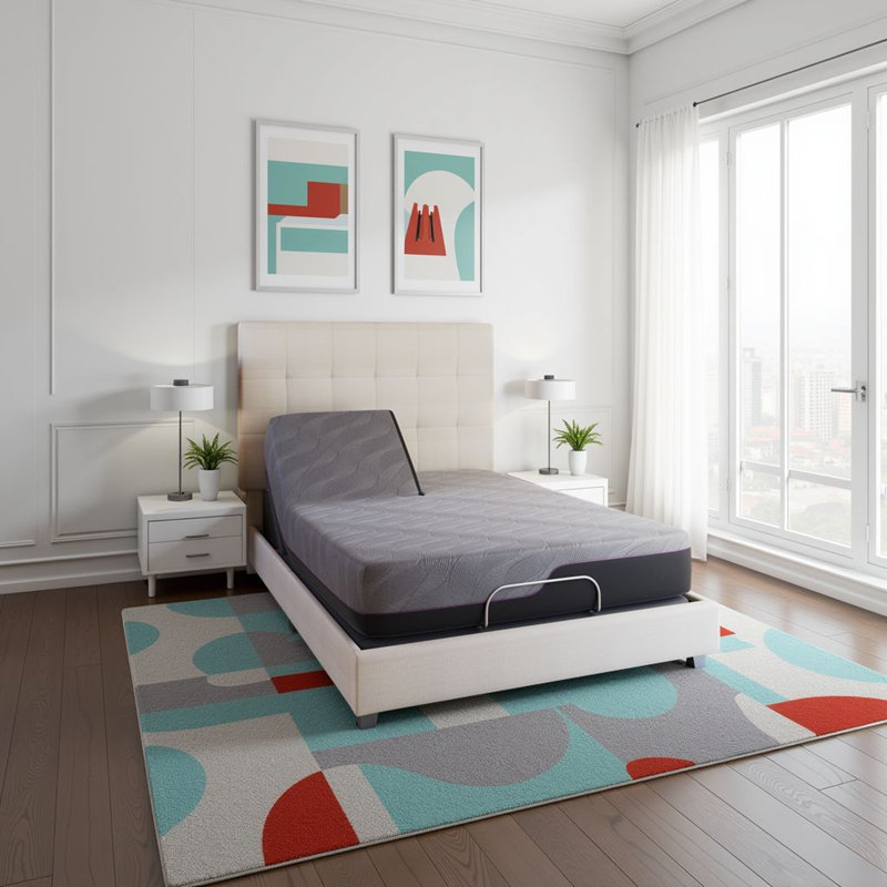 Tamalpais 11" Medium Cooling GelCare Memory Foam Mattress, Split Queen