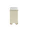 Lyon 3-Drawers Nightstand, Silver Champagne-780147113