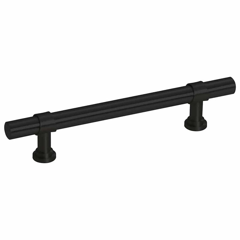 Metro Lane Cabinet Handles 10 Pcs Black 64 Mm Stainless Steel, 96 Mm, Black