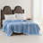 Satin Trim Blanket Throw Blanket-697476489-697476493