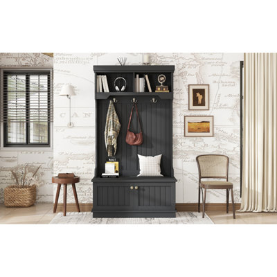 Banc de rangement polyvalent