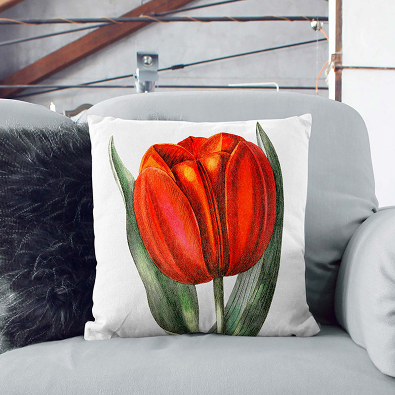 Square Throw Cushion, 55cm H x 55cm W x 20cm D