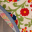 Tapis intérieur/extérieur Bernia floral ivoire/rouge/vert-29264725