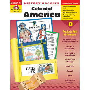 Livre d’amérique colonial history poches