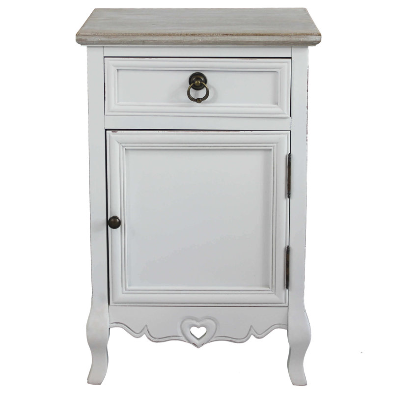 Suitland Solid Wood 44cm W 2 - Drawer Chest of Drawers