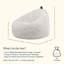 Cocoon Faux Fur Bean Bag-73115864