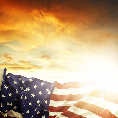 " American Flag "