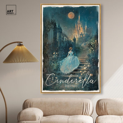 Art classique sur toile, Cendrillon classique, par Art Remedy
