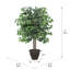 Ficus artificiel 4 ', contenant en plastique-1933214931
