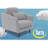 Serta Sierra 34.5" Wide Tufted Polyester Armchair-19197292