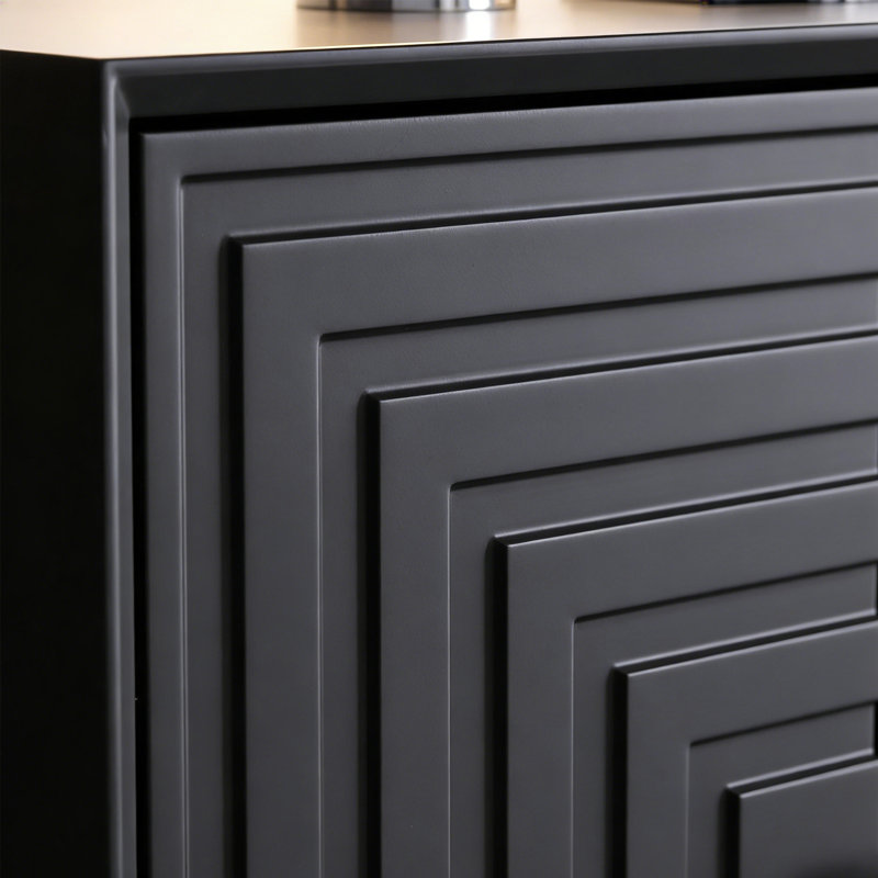 Italian minimalist side cabinet