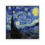 The Starry Night by Vincent Van Gogh - 1 Piece Floater Frame Painting on Canvas-2103209474-2103209473