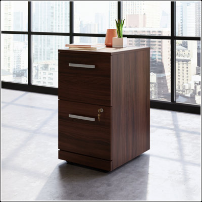 Mobile File Cabinet with Locking Drawers for Secure Document Storage and Easy Mobility in Office Environments