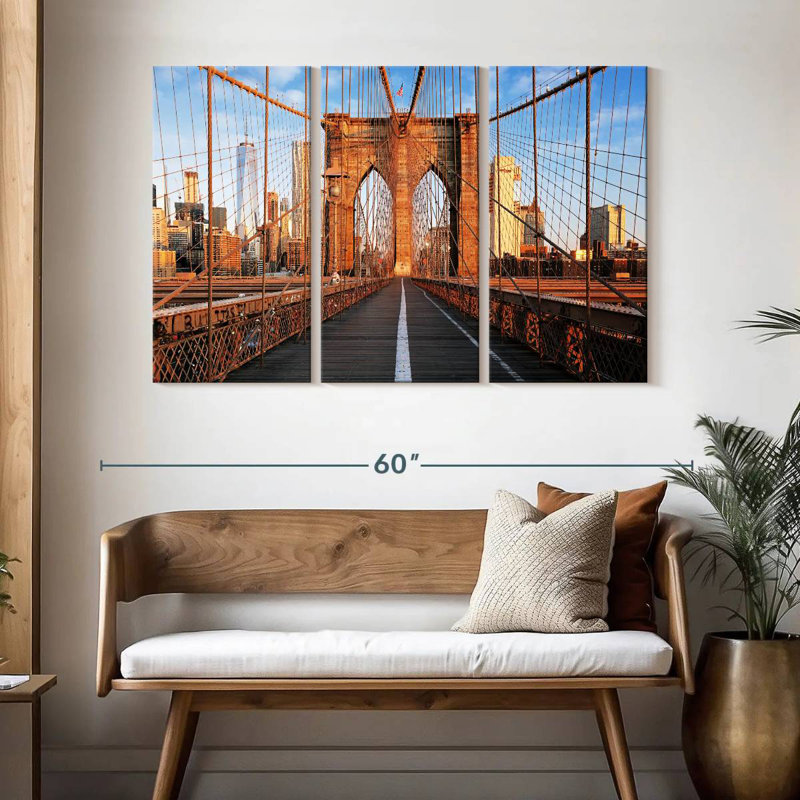 Brooklyn Bridge At Daybreak