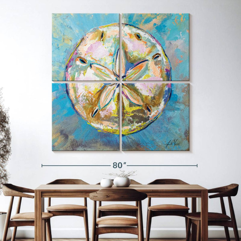 Brampt Sand Dollar, 74" H x 74" W