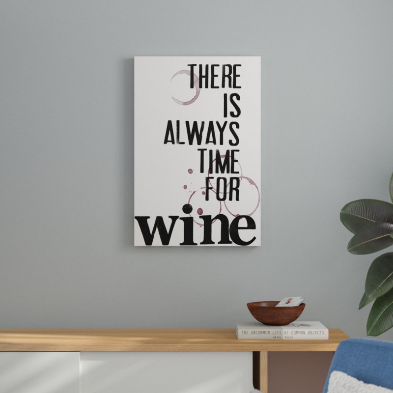 'Hospitality VI' by Deborah Velasquez - Typography Print, 76cm H x 51cm W, Wrapped Canvas