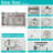 Brushed Nickel 31.5" Flying Rain Stainless Steel Waterfall Kitchen Sink with Faucet Single Bowl