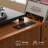 3-Tier Large Record Player Stand with Power Outlet