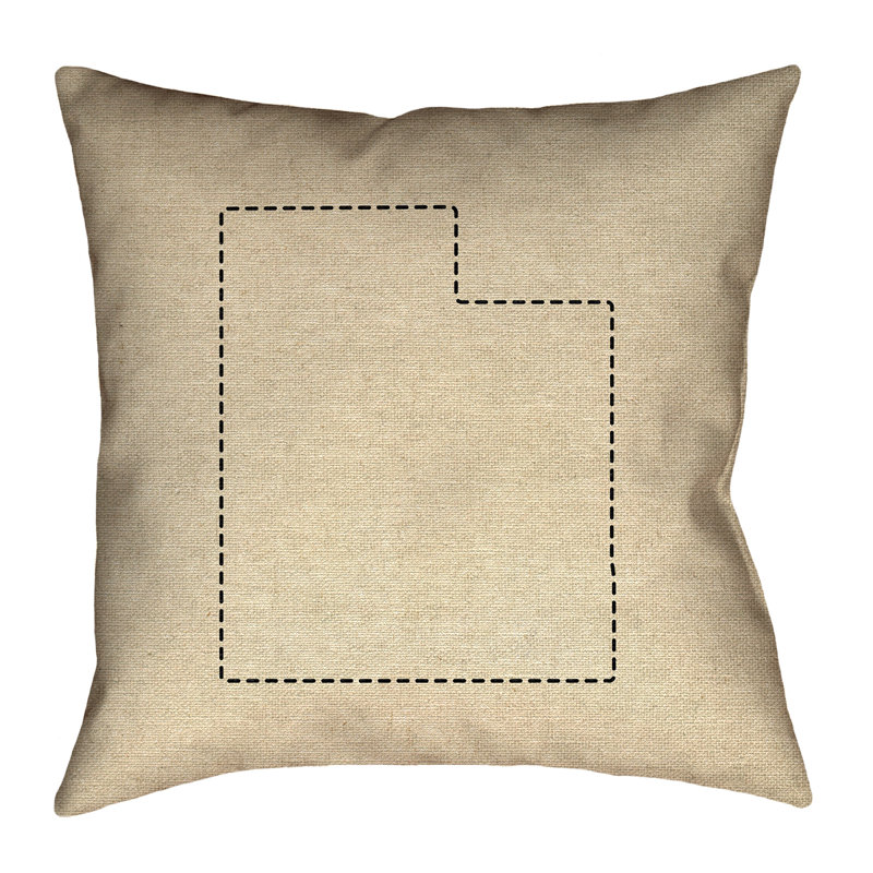 Coussin Katelyn Smith Utah, 18 po x 18 po, Coussin décoratif