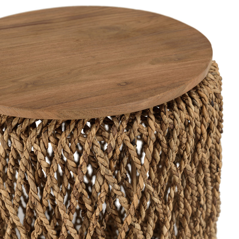Lapo Solid Wood Accent Stool