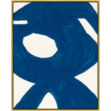 Blue Harmony 2 Print by Andrea Stokes