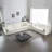 Prattsburgh Chenille Fabric Upholstered Sofa Chat Set-1928992136