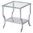 Seroff Chrome 2-Piece Coffee Table Set