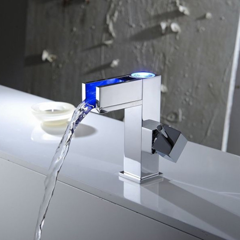 Robinet de salle de bain à DEL Cascade Perugia Juno La Plata