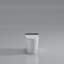 Toilette moderne et intelligente avec siège de bidet intégré, siège d'auto ouverture / fermeture de toilette intelligent, capteur de pied, affichage à DEL, veilleuse, eau chaude et sécheuse