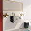 Base de meuble-lavabo simple mural 24 po seulement