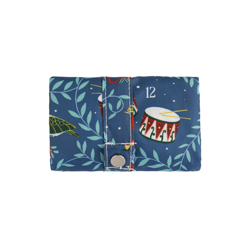Ulster Weavers 12 Days of Christmas Packable Bag Green