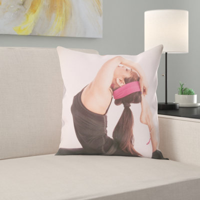 Microsuede Throw Pillow