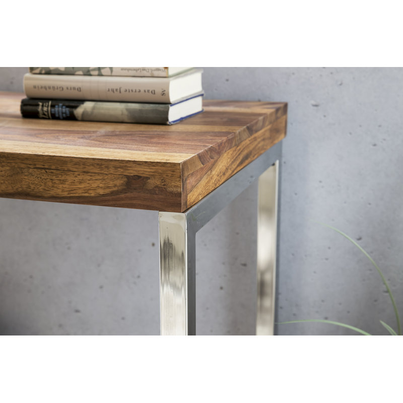 Guna 120cm Solid Wood Top Console Table, Sheesham