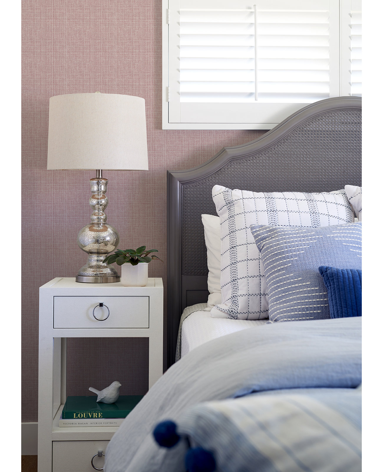 Quartney Wallpaper, Pink