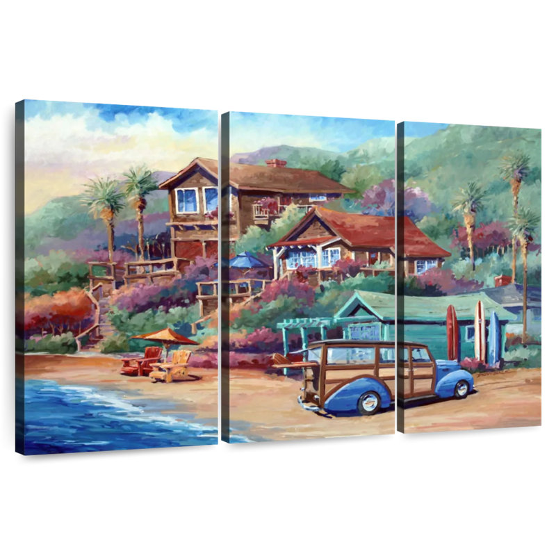Gillard Surfin 'Crystal Cove, H 36 po x l 57 po