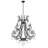 Tomball 10 - Light 33"W Dimmable Traditional Classic Chandelier with Crystal & Metal Frame for Living Room or Dining Room-1141781374-1259976275