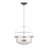 Natavius 4-Light Convertible Semi-Flush or Pendant in Polished Chrome-1783139586