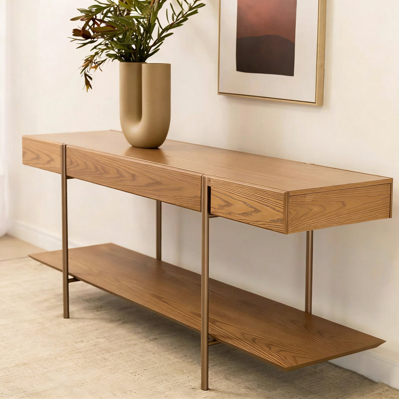 Console Retro Retro, H 29,53 po x l 70,87 po x P 19,69 po