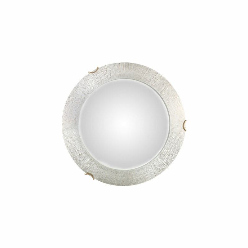 Moon 1-Light Dimmable Flush Mount, Gold, 20cm H x 54cm W x 54cm D