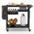 Rolling Grill Cart 3-Shelf BBQ Cart With Hooks And Side Handle