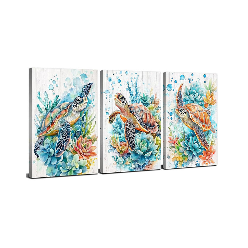 3 Piece Wrapped Canvas Print