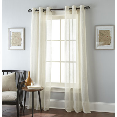 Rosembert Sheer Curtain Pair